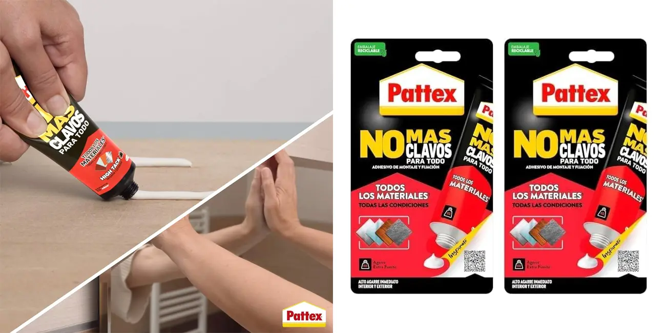 Pack 2x Adhesivo Pattex No Más Clavos para todo