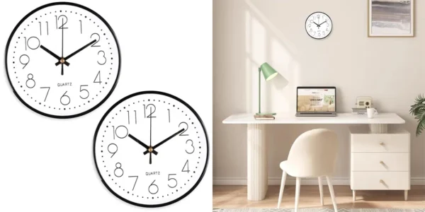 Pack 2x reloj de pared CIMOYBAI de 20 cm