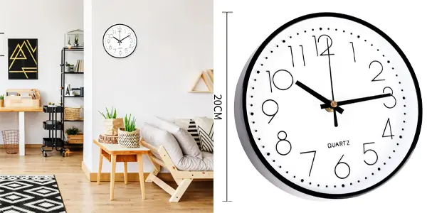 Pack 2x reloj de pared CIMOYBAI de 20 cm