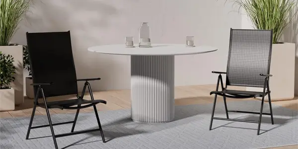 Pack 2x silla de jardín multiposición KG KITGARDEN