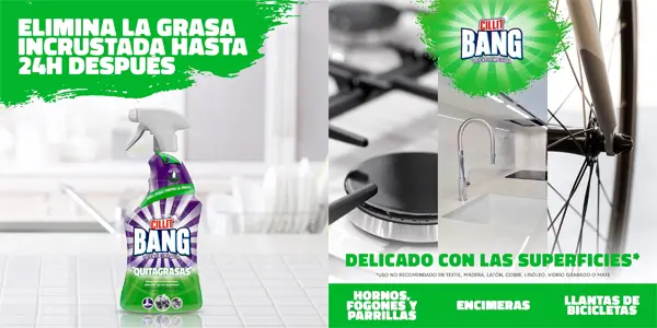 Pack 2x spray limpiador quitagrasas Cillit Bang