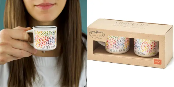 Pack 2x tazas Legami MM0017 Espresso For Two