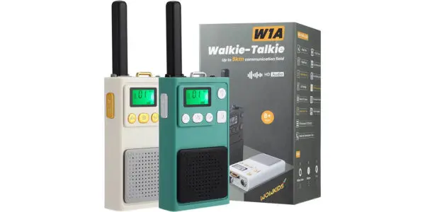 Set de 2 walkie talkies Wikay W1A 2 para niños