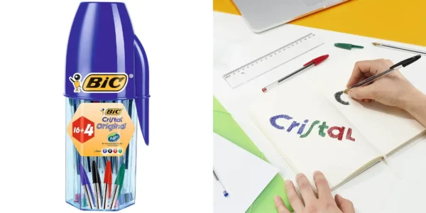 Tubo 20x Bolígrafos BIC Cristal Original