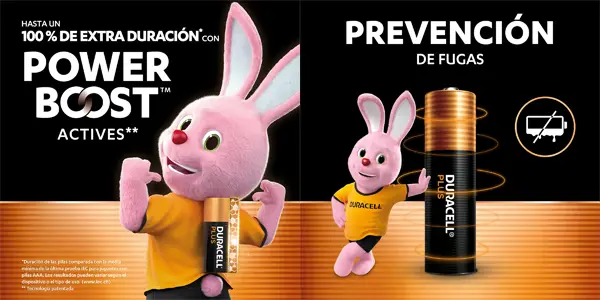 Pack x20 Pilas alcalinas Duracell Plus AAA