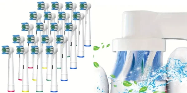 Pack 20 cabezales para cepillos Oral-B compatibles