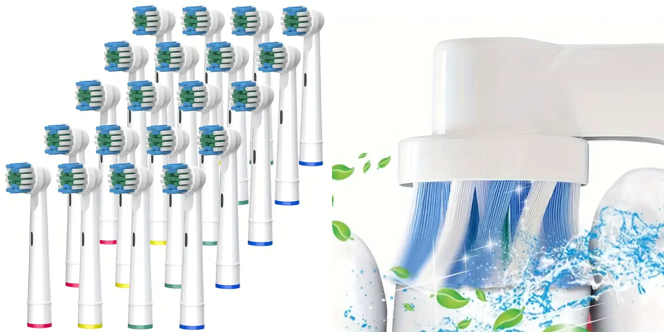 Pack 20 cabezales para cepillos Oral-B compatibles