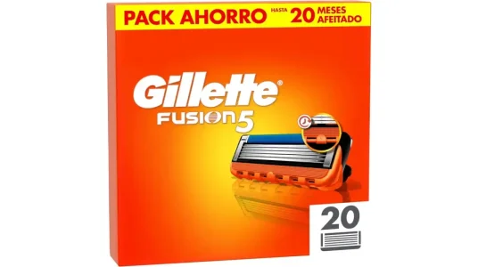 Pack 20x recambios Gillette Fusion5