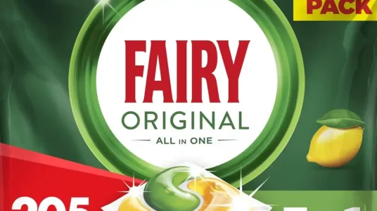 Chollo Pack 200 cápsulas Fairy Original Todo en Uno Limón