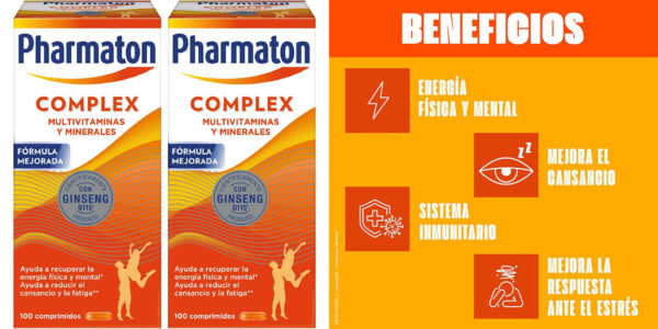 Pharmaton Complex con Ginseng G115 de 200 cápsulas