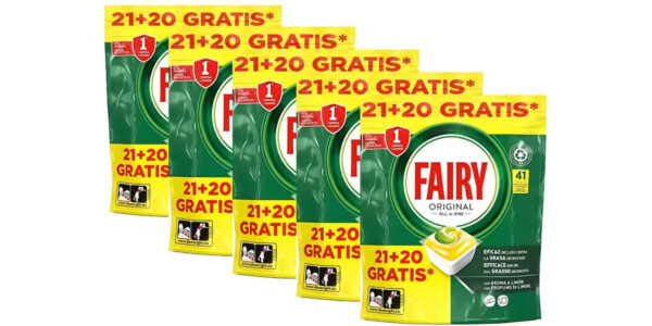 Pack x205 Pastillas Fairy Original All in One Limón