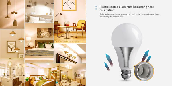 Pack 24x bombilla LED E27 de 3W