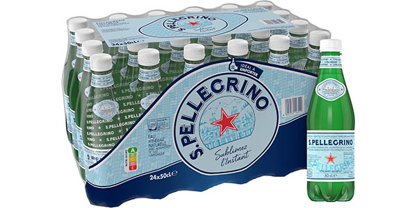 Pack Agua San Pellegrino 24 botellas (12 litros)