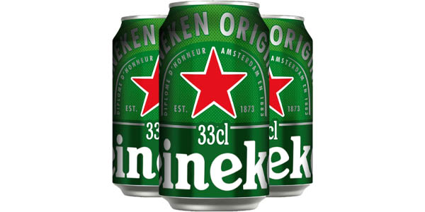 Pack x24 latas Heineken Lager de 33 cl