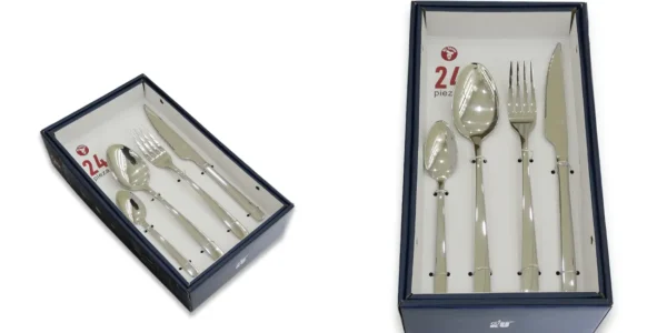 Cubiertos de mesa Mr.Spoon de acero inoxidable