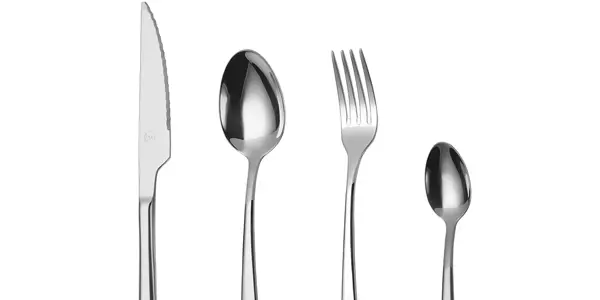 Cubiertos de mesa Mr.Spoon de acero inoxidable