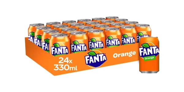 Pack 24x Fanta Naranja de 33 cl