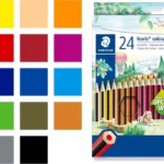 Caja de 24 lápices de colores Staedtler 185 C24