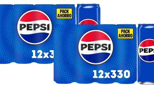 Pack de 24 latas de Pepsi clásica de 330 ml