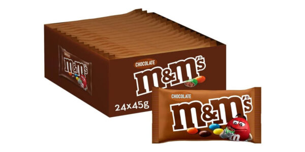 Pack 24x bolsas de M&Ms Chocolate