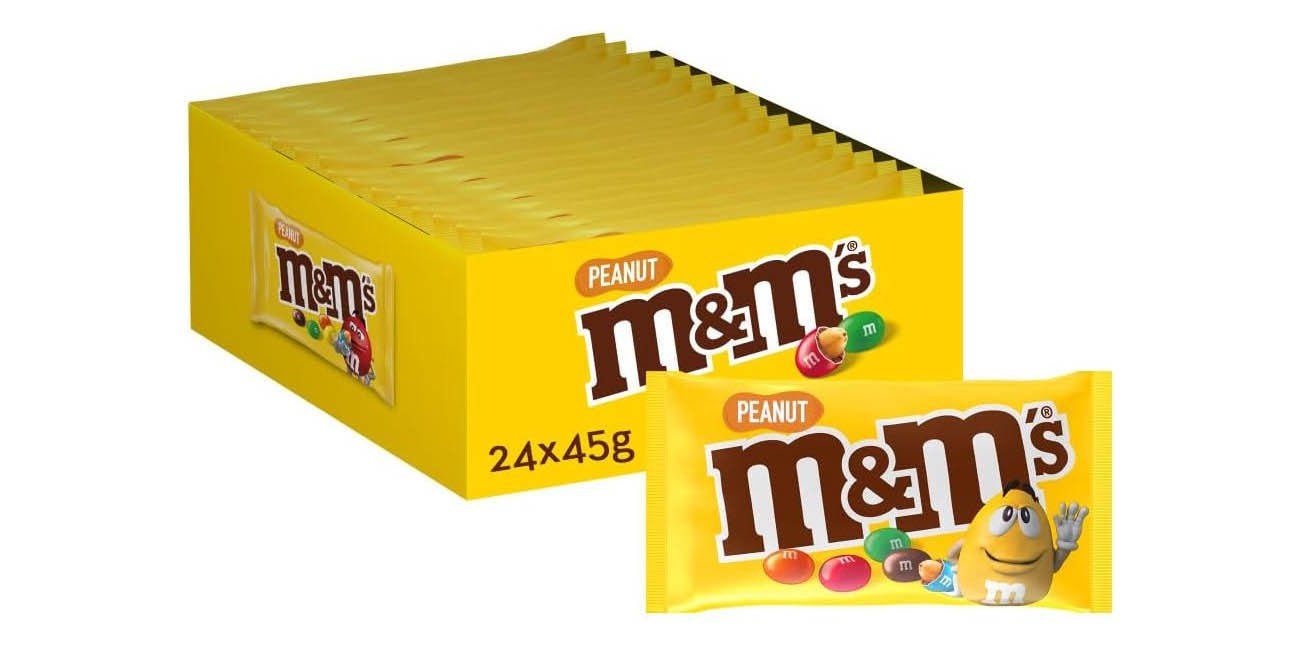 Pack 24x M&M's Cacahuete de 45g