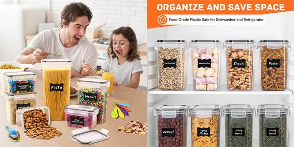 Pack de 26 botes de cocina YUTUY