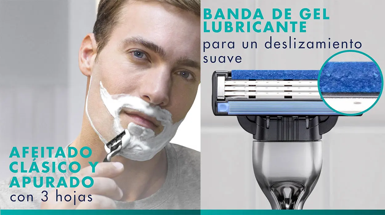 Pack de 28 recambios Gillette Mach3 para maquinillas de afeitar barato