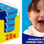 Pack 28 paquetes de toallitas Dodot Bebé Seco (1.456 unidades)