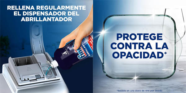 Pack x3 Botellas Finish abrillantador para lavavajillas de 500 ml