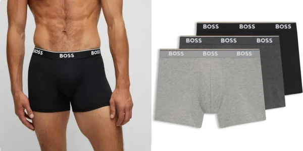 Pack x3 bóxers Hugo Boss para hombre