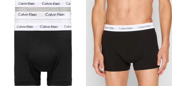 Pack x3 bóxers Calvin Klein Trunk