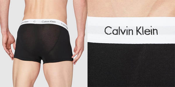 Pack x3 Bóxer Calvin Klein Trunk para hombre