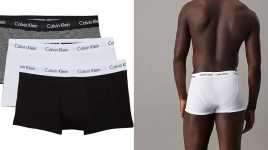 Pack 3x bóxer Calvin Klein Low Rise Trunk