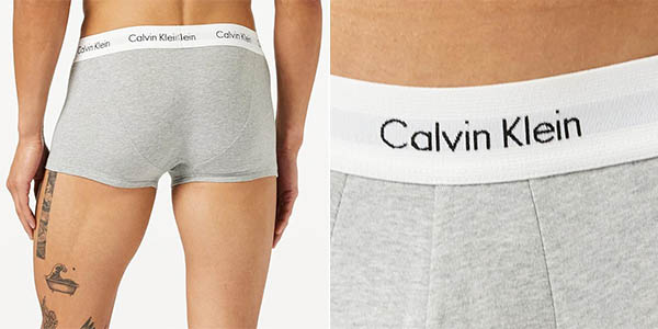 Pack x3 bóxers Calvin Klein Low Rise Trunk