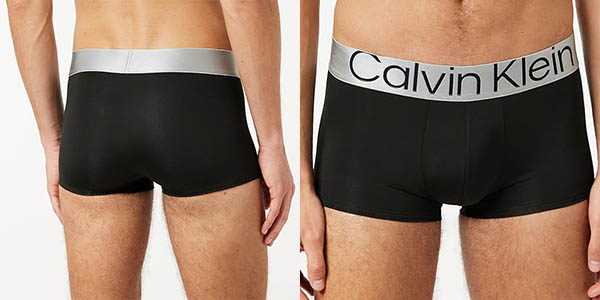 Pack x3 Bóxers Calvin Klein Low Rise Trunk para hombre