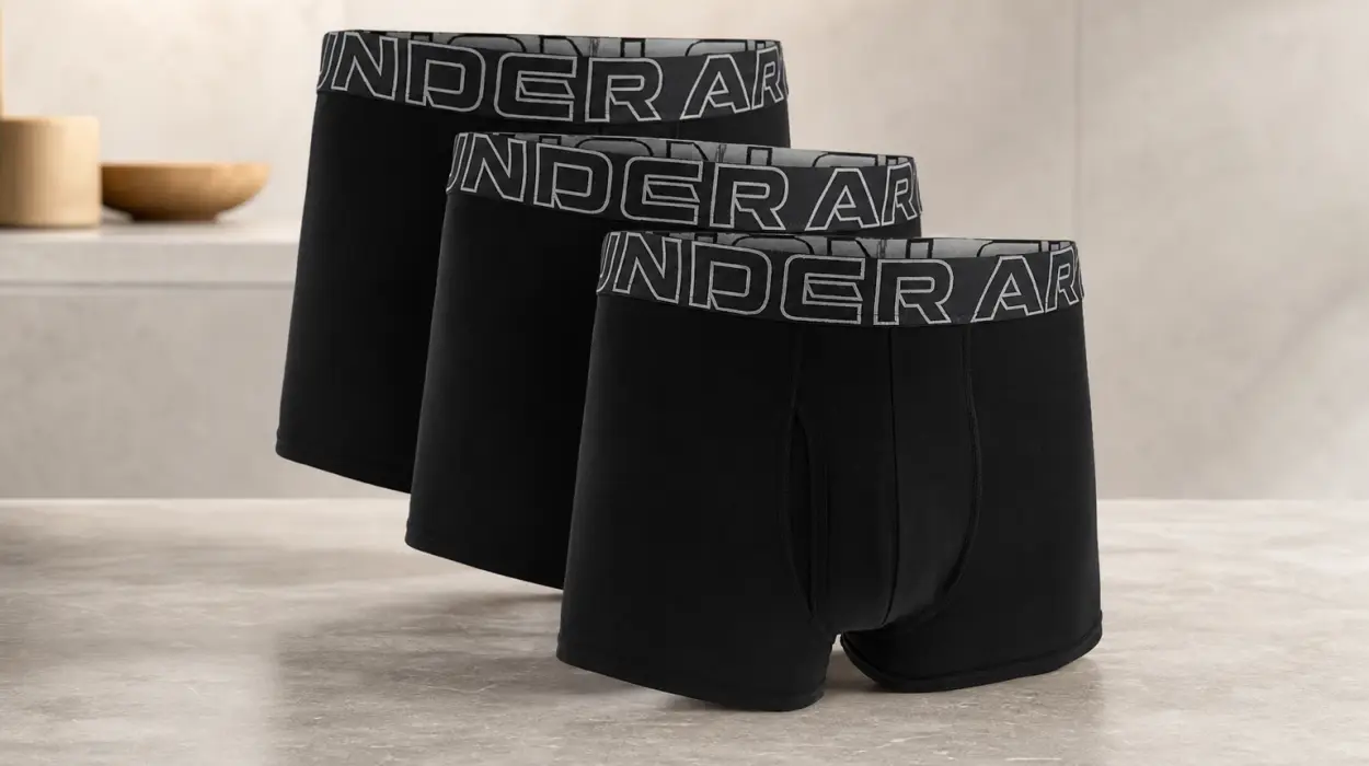 Pack x3 Bóxers Under Armour para hombre