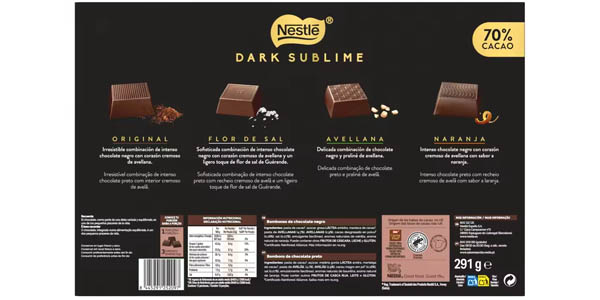 Bombones Nestlé Dark Sublime