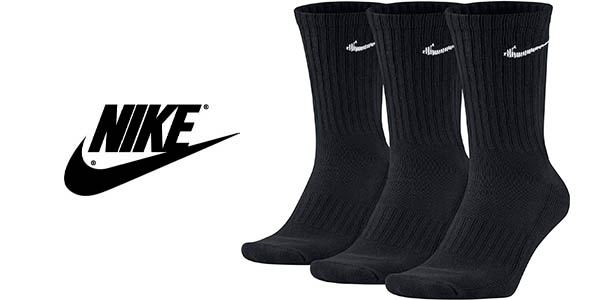Pack x3 pares de calcetines de deporte Nike Value Cotton Crew