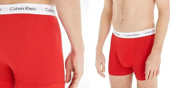 Pack de 3 bóxer Calvin Klein de algodón strecht para hombre