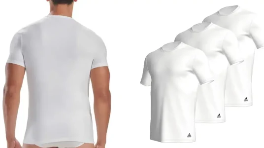 Pack 3x camiseta Adidas SS Tee Crew Active Core