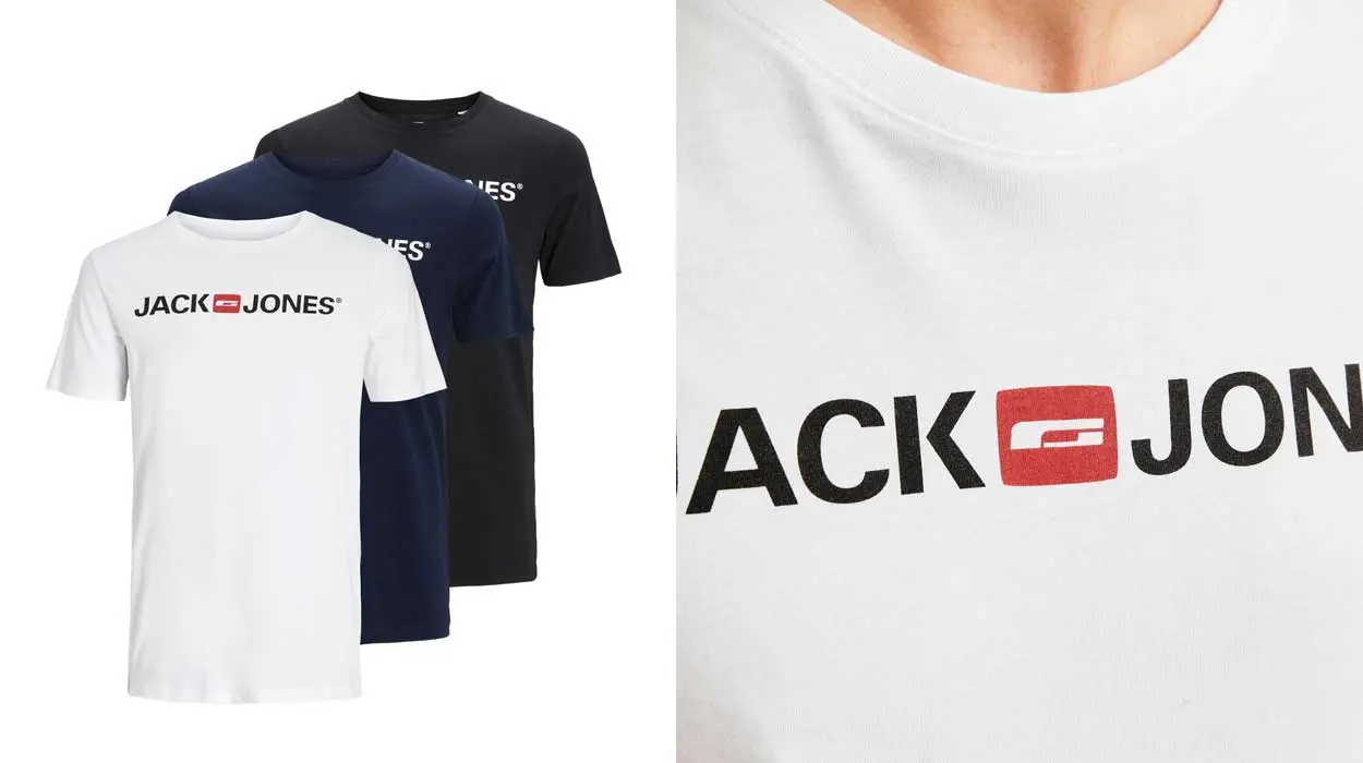 pack 3 camisetas Jack & Jones baratas