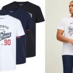 3 camisetas Jack & Jones baratas