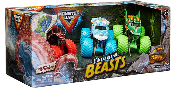 Pack 3x Monster Jam Charged Beasts