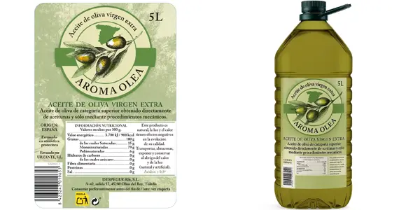 Aceite de oliva virgen extra AROMA OLEA