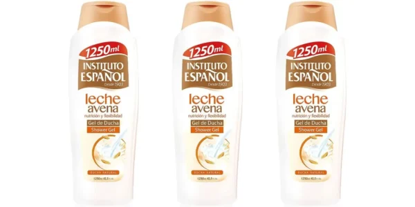 Pack 3x gel de baño Instituto Español Avena de 1.250 ml