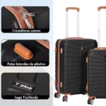 Set 3 maletas rígidas T-Lovendo