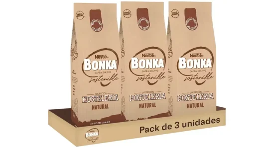 Pack 3x café en grano Bonka Hostelería