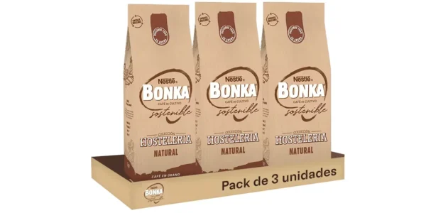 Pack 3x café en grano Bonka Hostelería