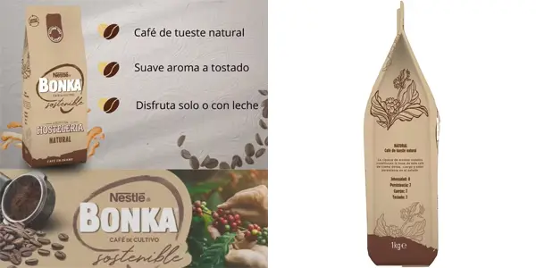 Pack 3x café en grano Bonka Hostelería