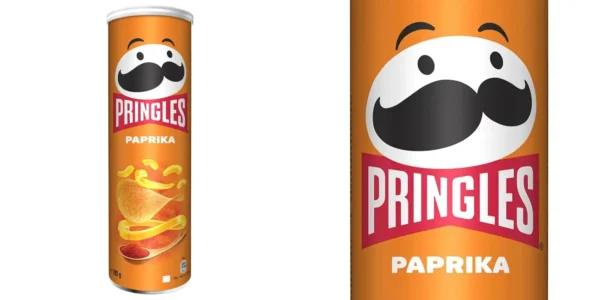 Pack 3x Pringles Paprika de 185 gr